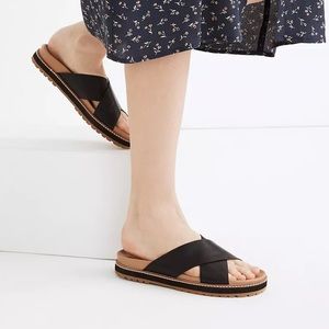 The dayna lugsole slide sandal from madewell